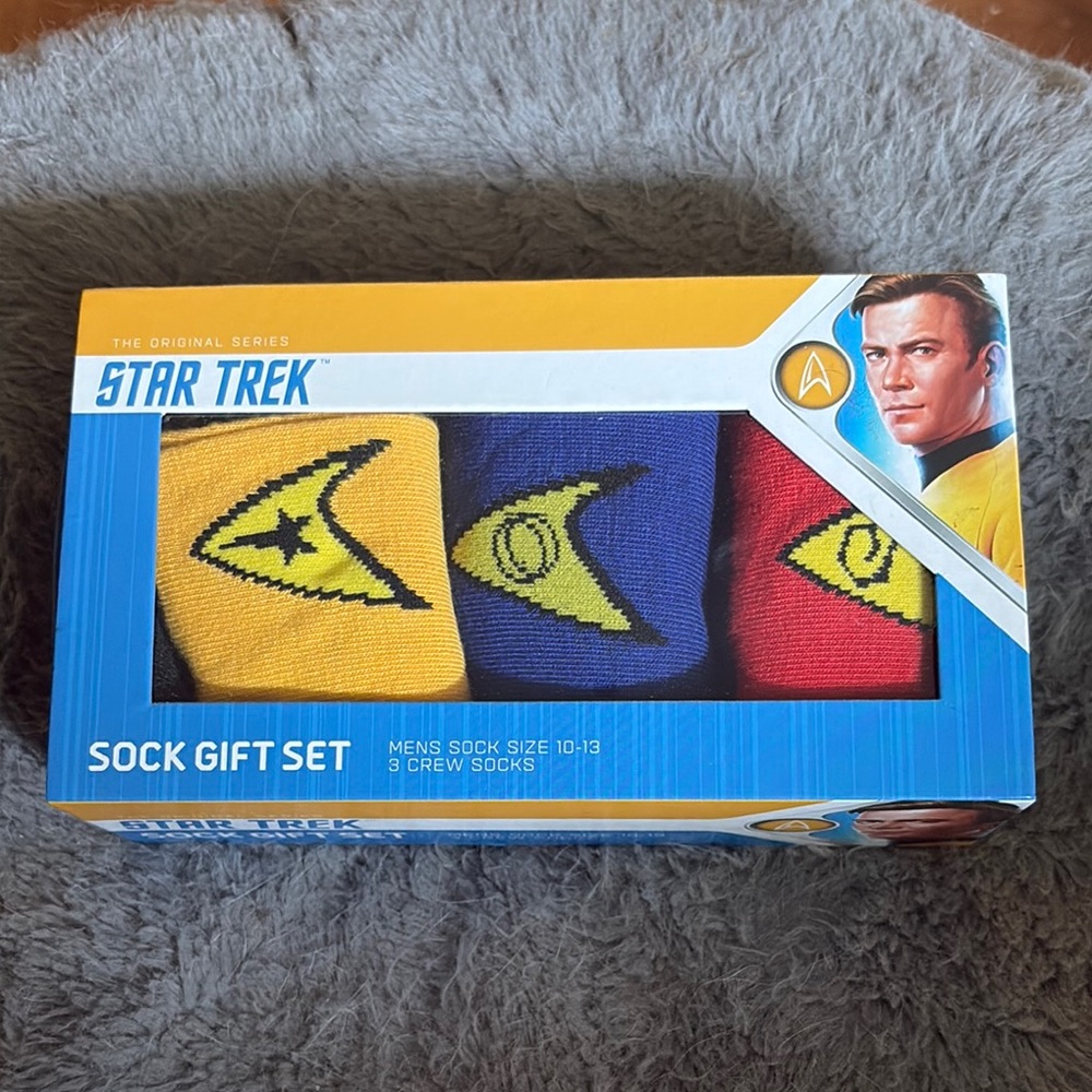 Men’s Star Trek set of 3 Crew Socks